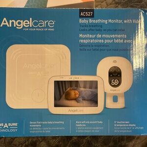 Angelcare Baby Breathing Monitor, with Video. AC527